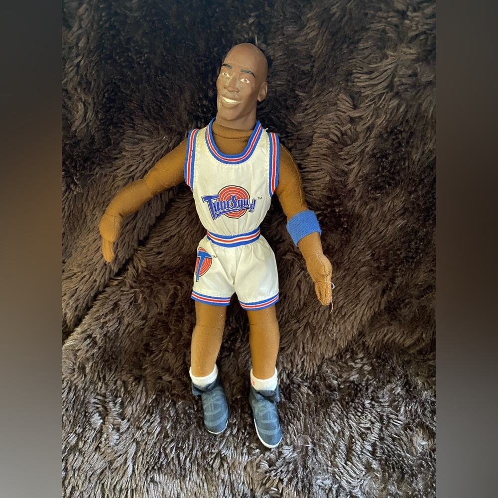 Vintage 1996 Michael Jordan Space Jam Tune Squad 12" Plush Doll by Play …